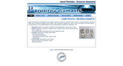 Desktop Screenshot of diamanty.liberecko.com